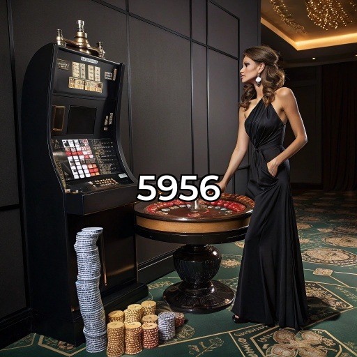 5956