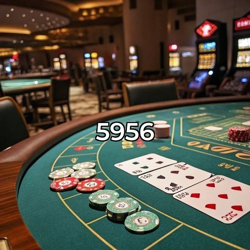 5956